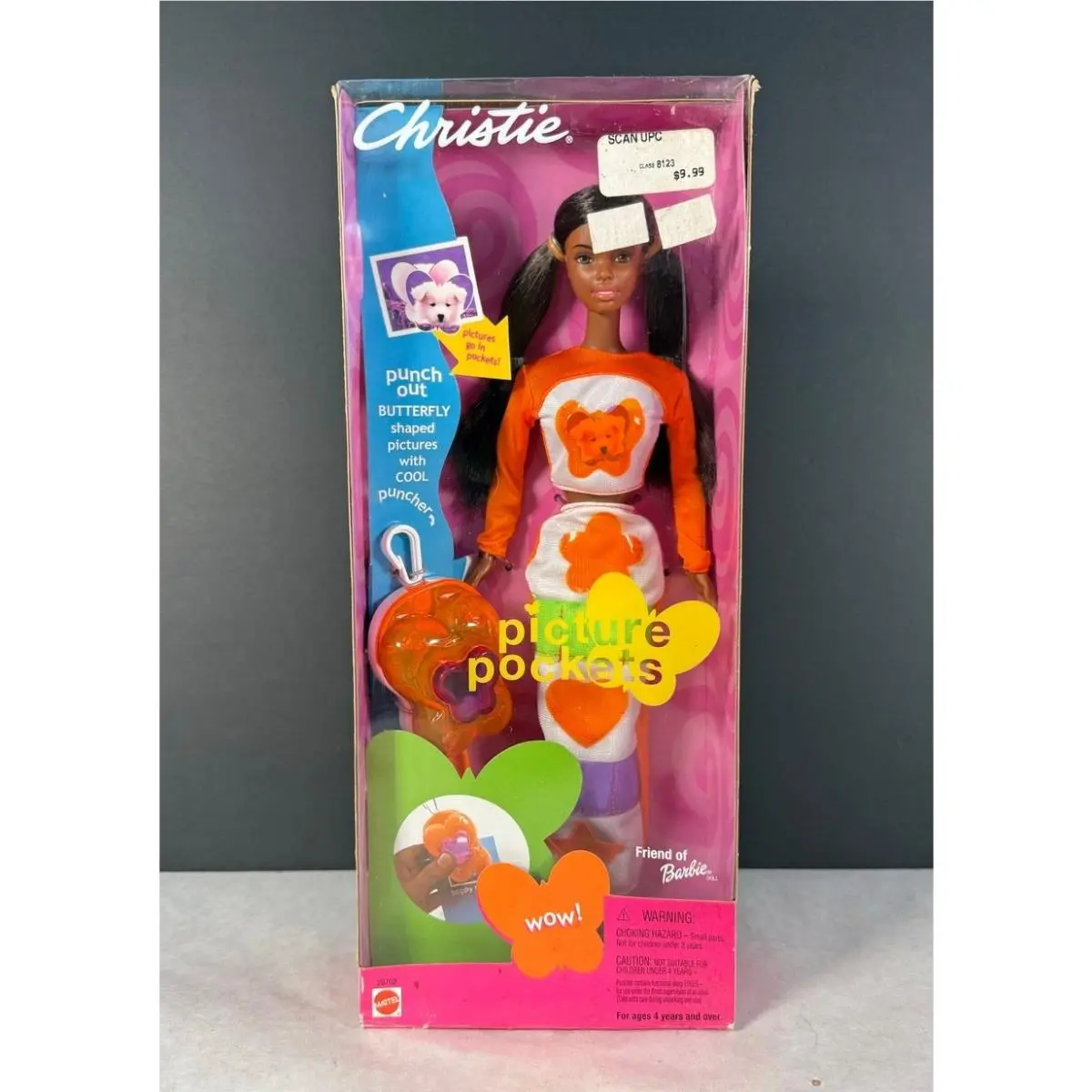 Mattel 2000 Christie Picture Pockets African American Friend of Barbie Doll