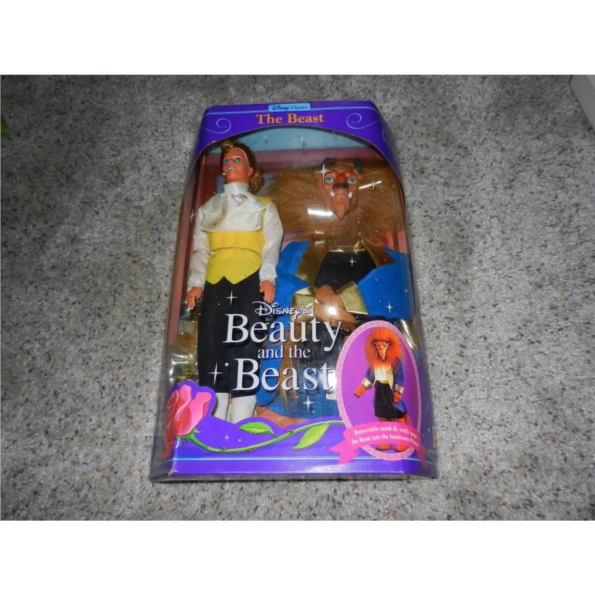 1991 Mattel Disneys Beauty and The Beast Prince The Beast 2436 Nrfb