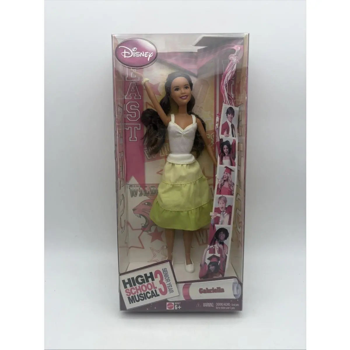Mattel High School Musical 3 Senior Year Gabriella Doll N6927