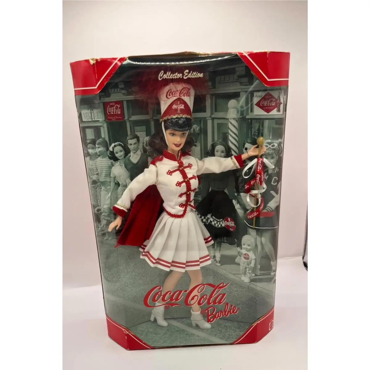 2001 Collector`s Edition Coca-cola Barbie Marjorette