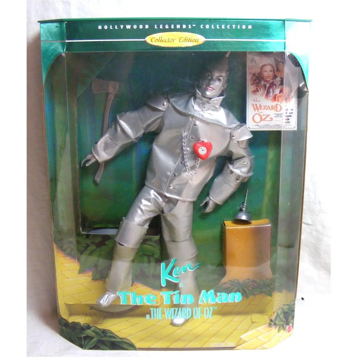 1995 Barbie Collectable Ken as The Tin Man Wizard of Oz Hollywood Legends Ed. G1