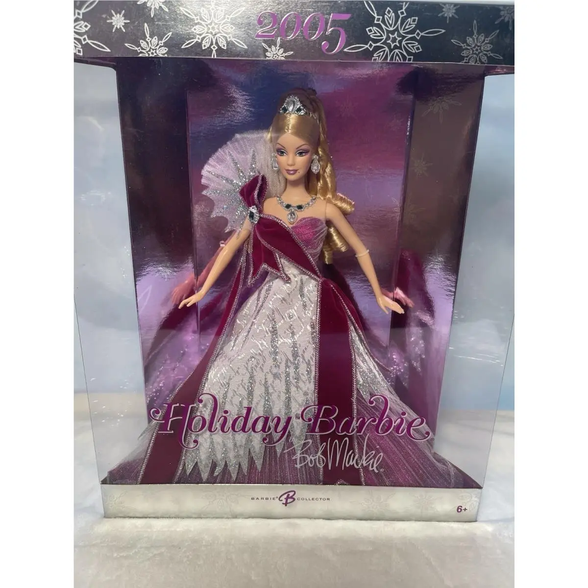 2005 Holiday Barbie By Bob Mackie Mattel G8058 Never Open Fashion Designer