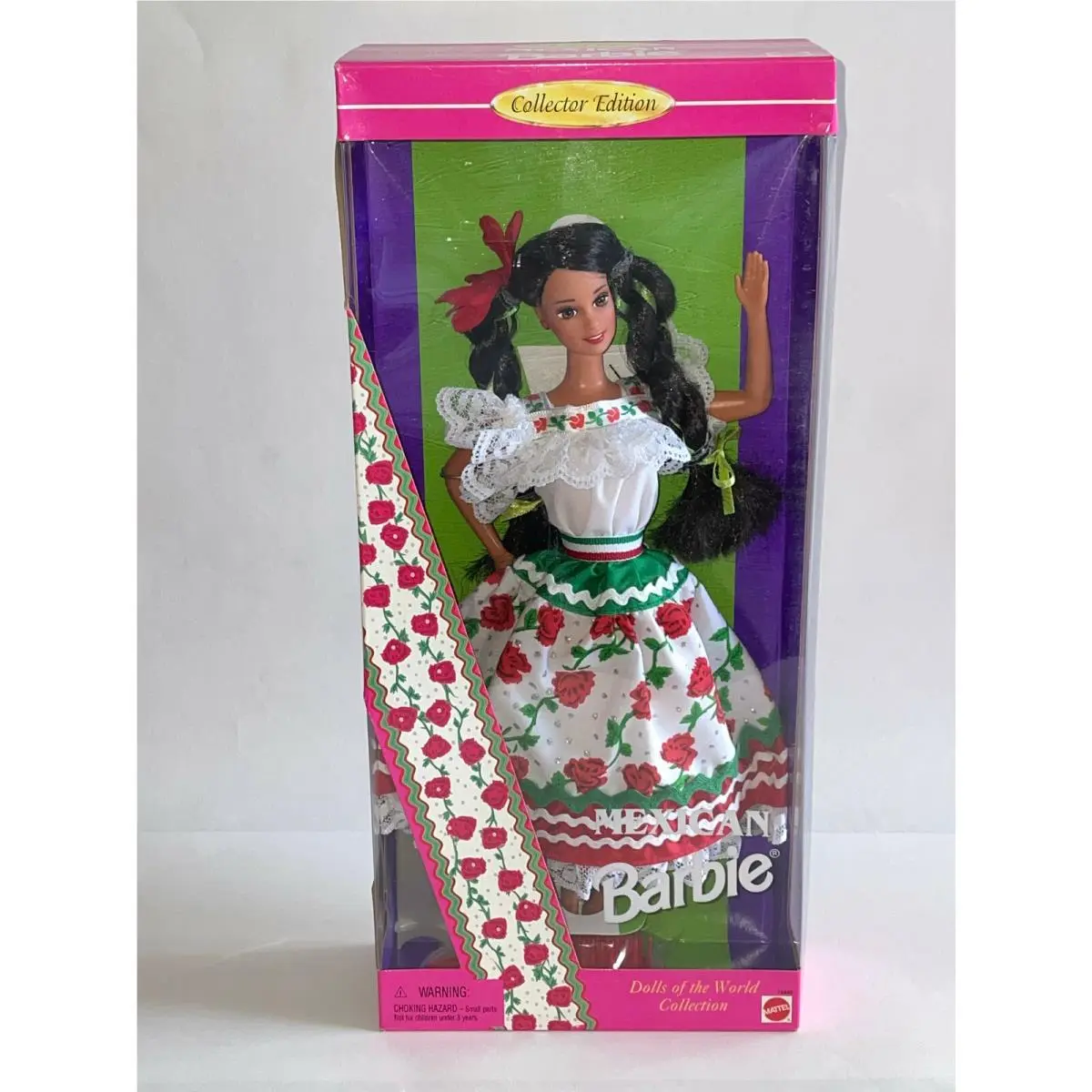 12 Mexican Barbie Dolls Of The World Fashion Doll Collector Edition Nrfb 1995