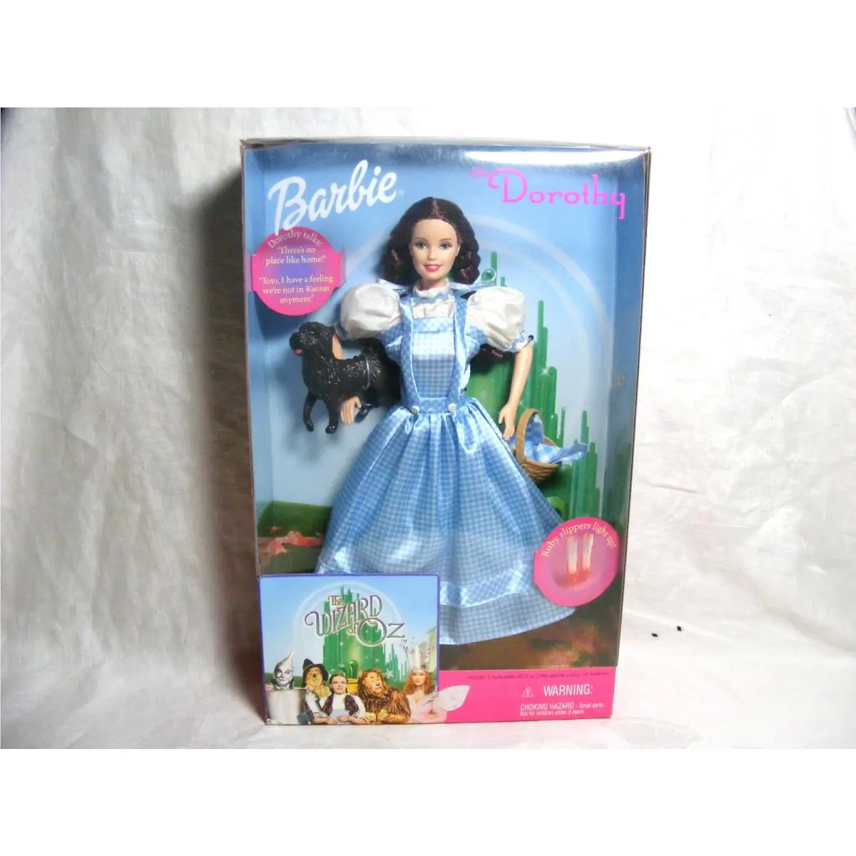 1999 Barbie Collectable Barbie as Dorathy The Wizard of Oz Mattel 25812 G-1