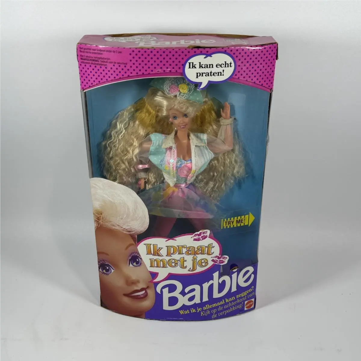 Mattel Teen Talk Ik Praat Met Je Dutch Barbie Foreign Issue 8305