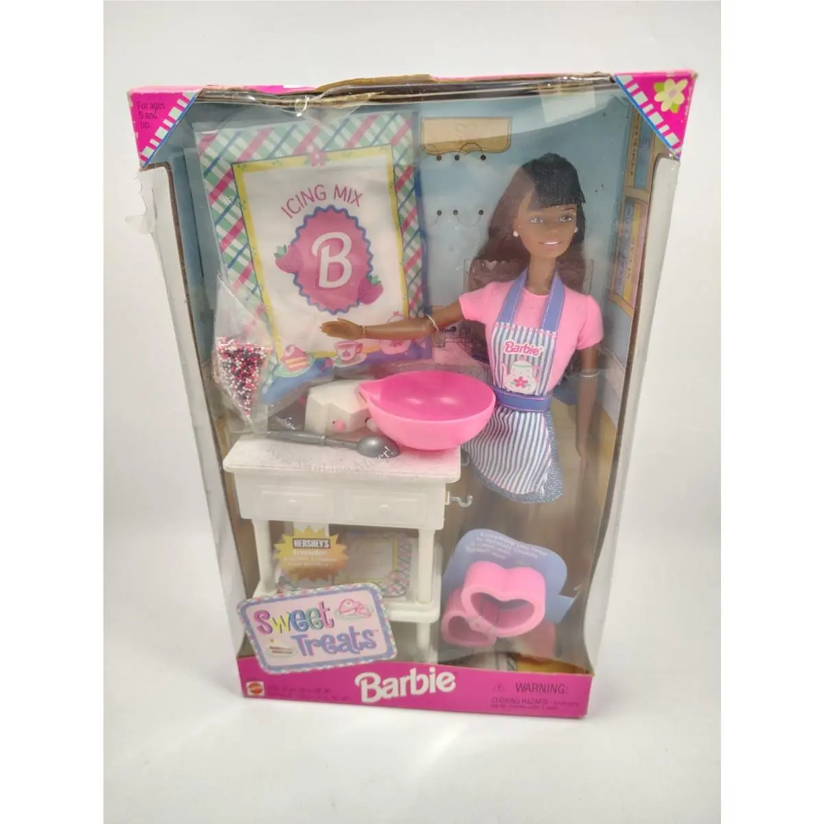 Barbie Sweet Treats Doll African American 1998 Mattel 20955 Read