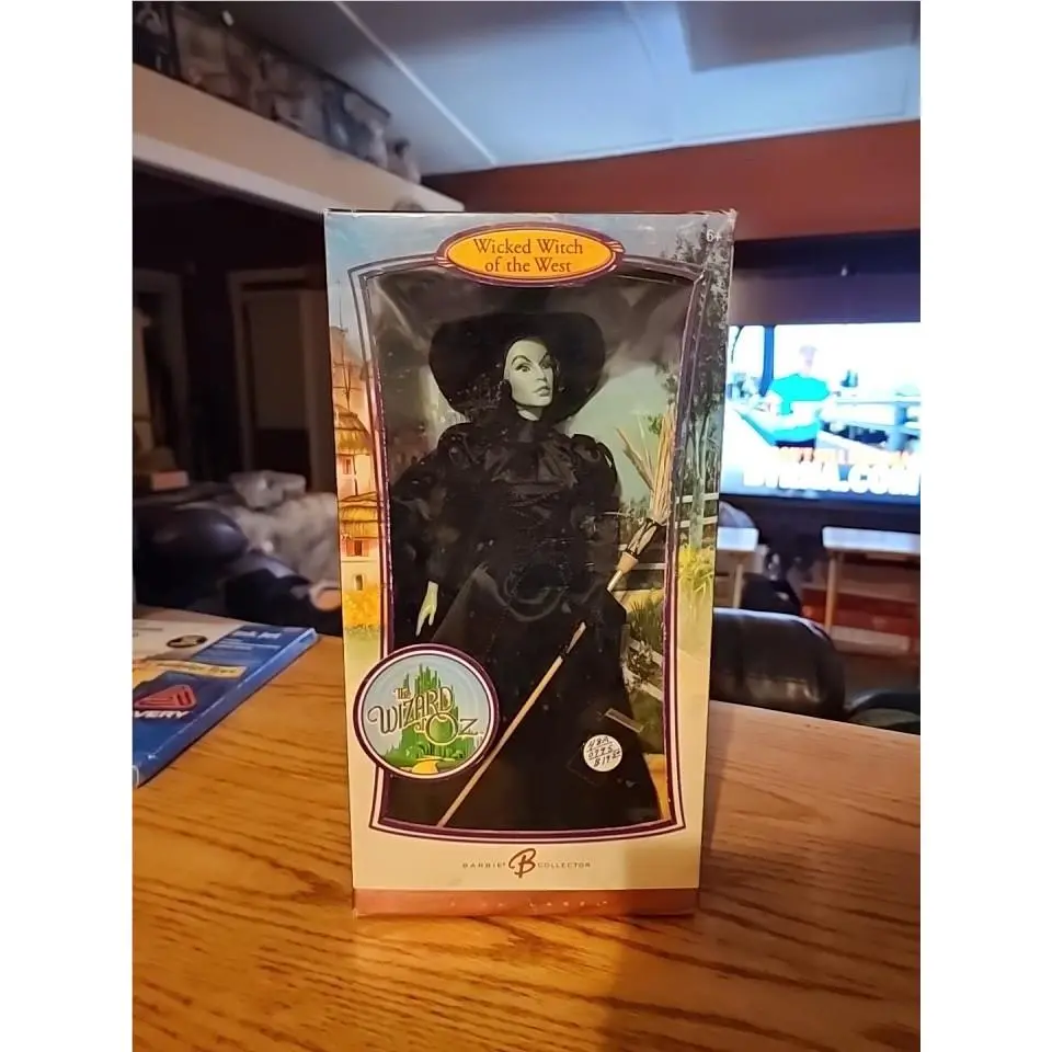 Barbie Collectible Doll-wizard of Oz Wicked Witch of The West-pink Label
