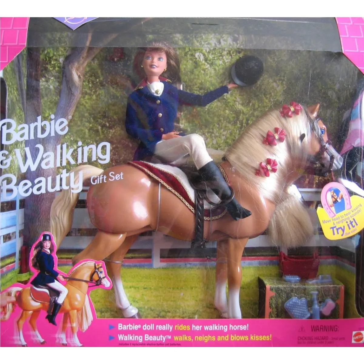 Barbie Walking Beauty Gift Set