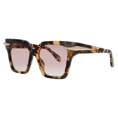 Roberto Cavalli RC SRC002M 0AGG Sunglasses Havana Frame Pink Gradient Lens 54 mm