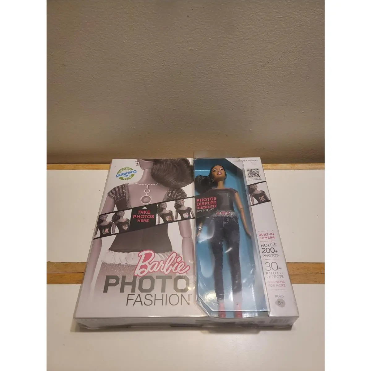 Vintage 2012 African American Barbie Photo Fashion Doll with Built IN Camera