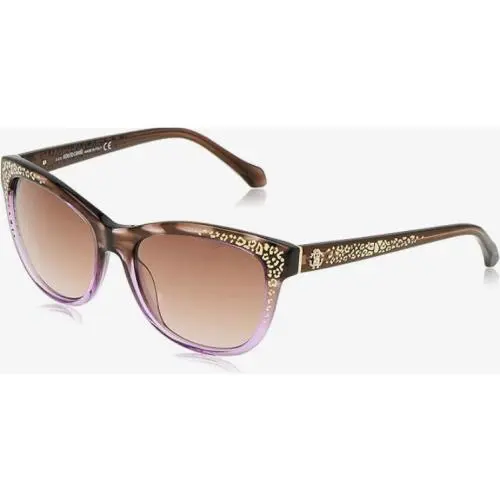 Sunglasses Tsze RC 991 Brn Violet Brn Grad 55-17-140 RC991-50F by Roberto Cavalli