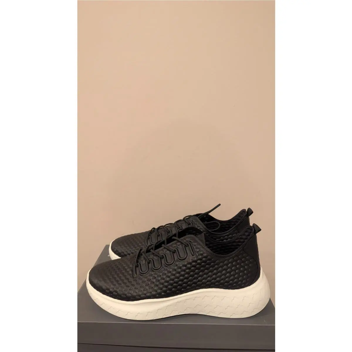 Geox Ecco Men`s Therap Lace Sneaker Size 12-12.5