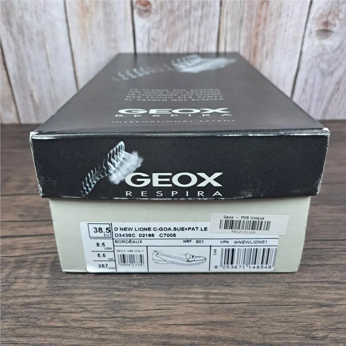 Geox shoes - Bordeaux (Red Wine) 8