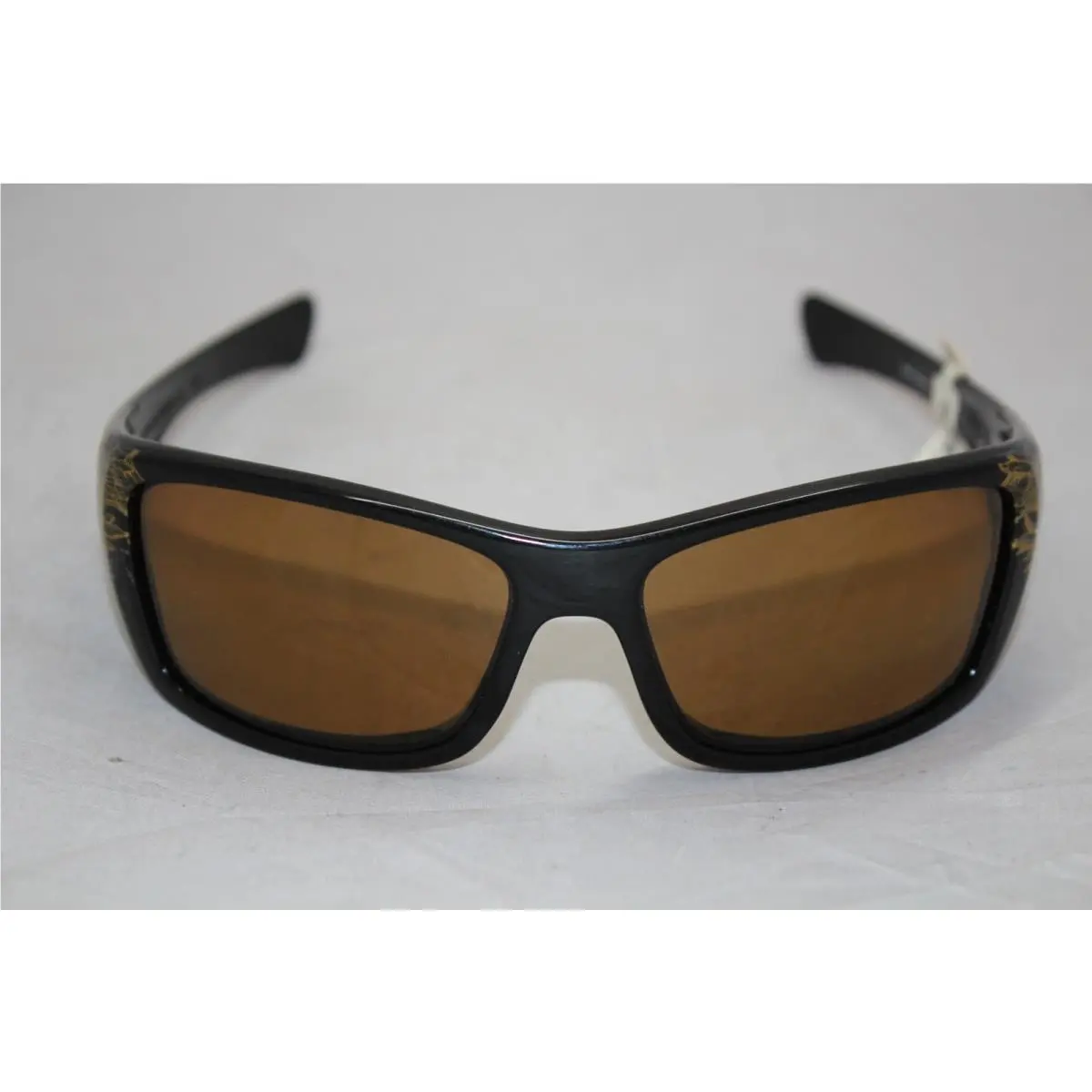 Oakley Hijinx Fuente Polished Black Frame Bronze Polarized Lenses 24-095 64 15
