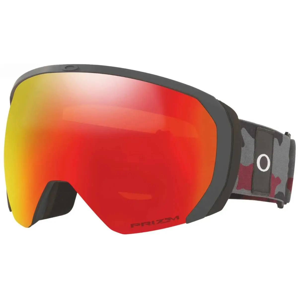 Oakley Flight Path XL Snow Goggles Grenache Grey Camo/prizm Torch Iridium