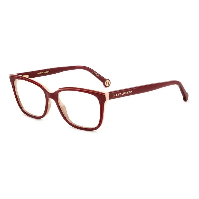 Carolina Herrera Women`s 54 mm Burgundy Beige Eyeglasses HER0170-R9S-54