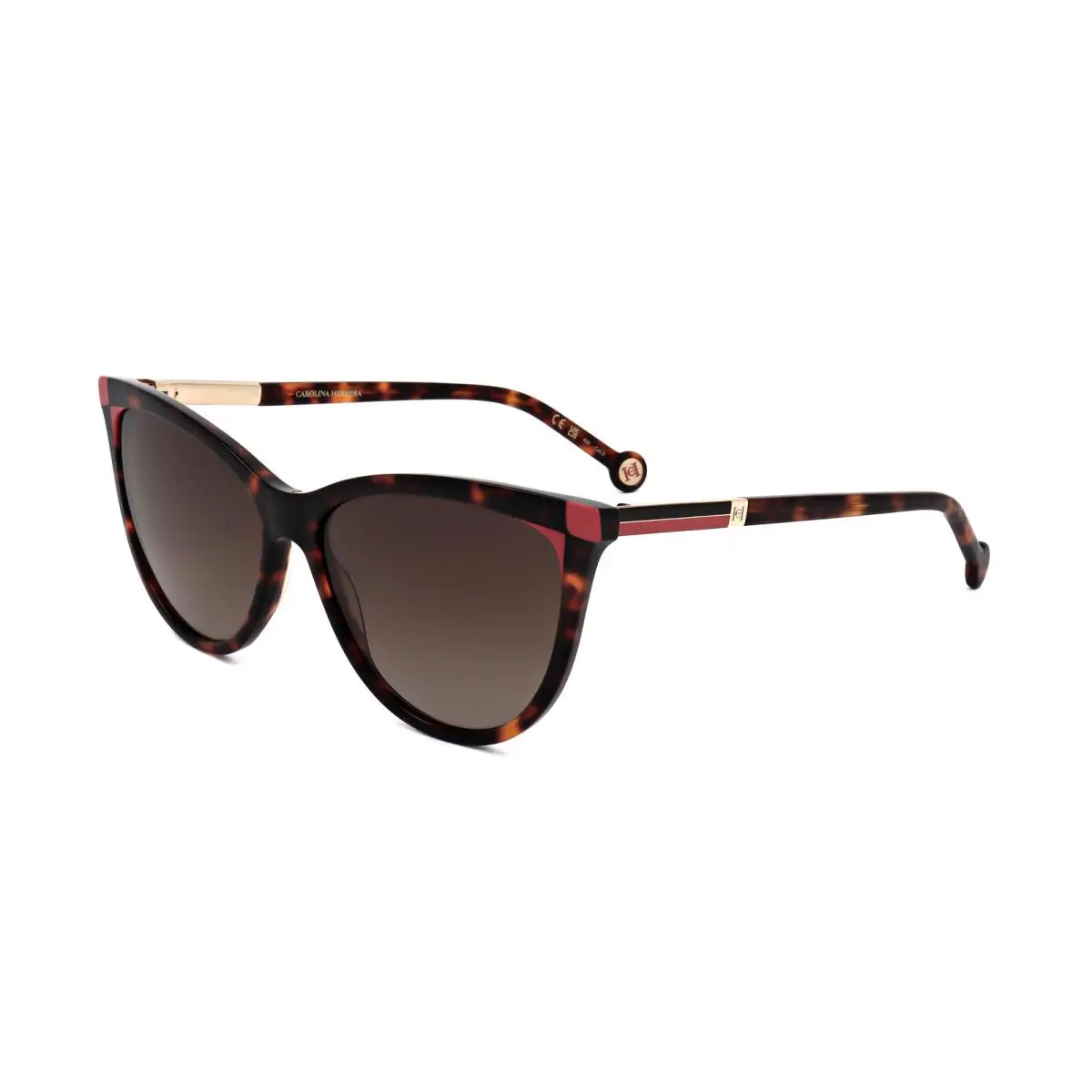Carolina Herrera Women`s 57 mm Havana Red Sunglasses HER0141-S-O63-57