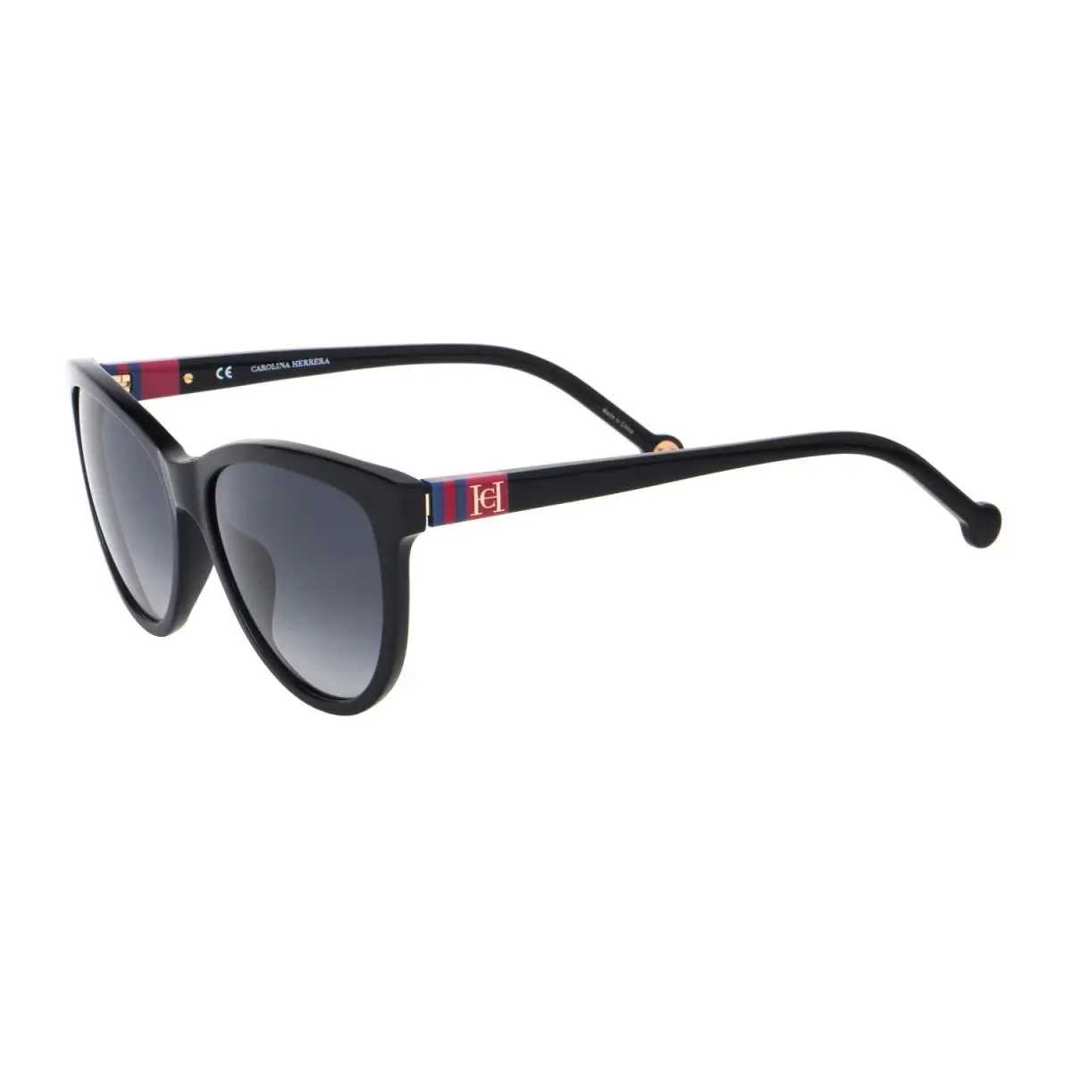 Elegant Stunning Carolina Herrera She 868 700Y Black with Red Details