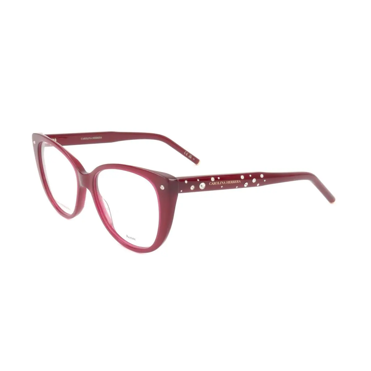 Carolina Herrera Women`s 53 mm Burgundy Eyeglasses HER0150-LHF-53