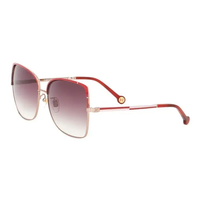 Ravishing Elegant Carolina Herrera SHE172 0E59 Red Pink Gold