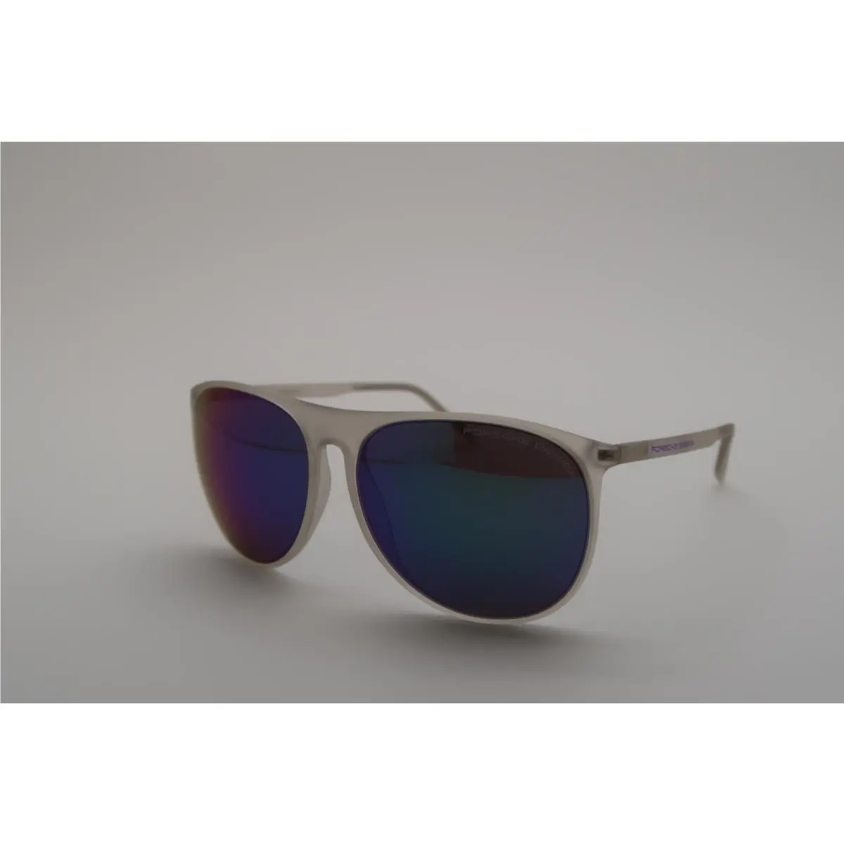 Design P8596 A 58 mm Sunglasses Crystal Frame Green-blue Mirrored by Porsche