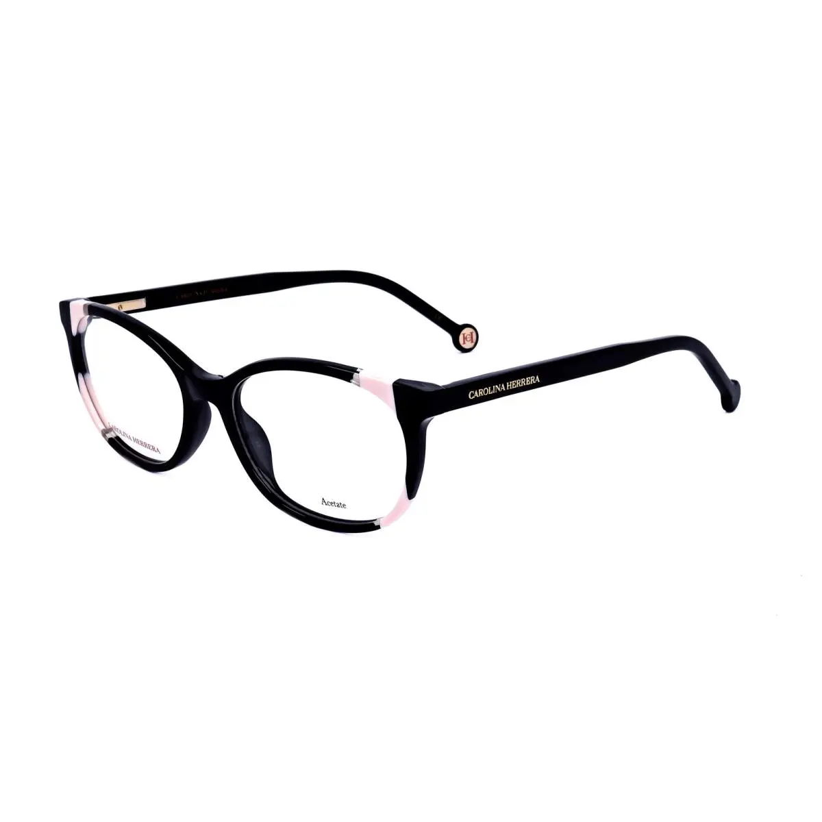Carolina Herrera Women`s 53 mm Black Eyeglasses HER0125-KDX-53