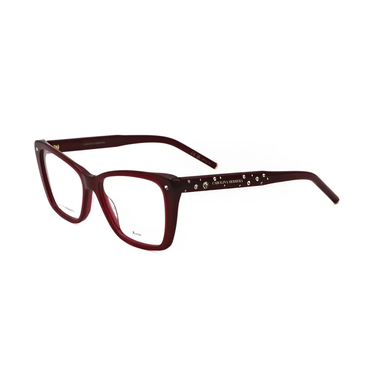 Carolina Herrera Women`s 53 mm Burgundy Eyeglasses HER0149-LHF-53