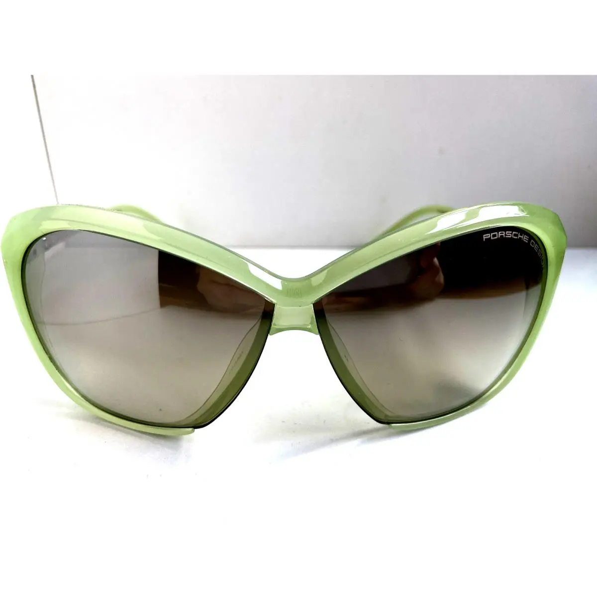 Design P 8603 P8603 B Green/black Oversized Women`s Sunglasses by Porsche