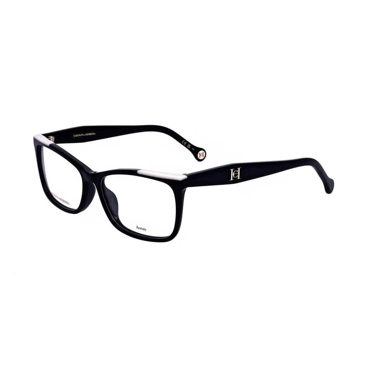 Women`s 56 mm Black White Eyeglasses HER0202-G-80S-56 by Carolina Herrera