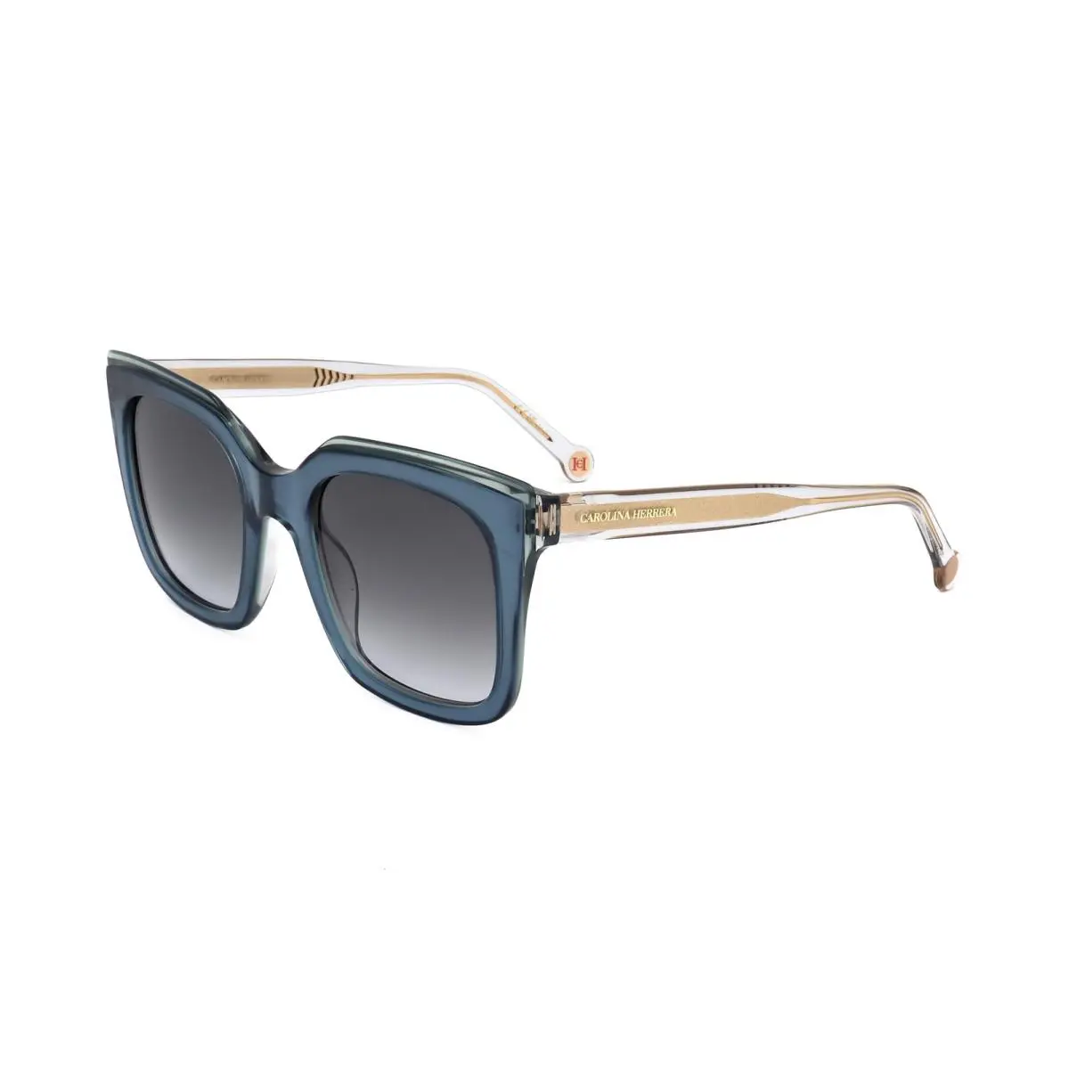Carolina Herrera Women`s 51 mm Blue Grey Sunglasses HER0249-G-S-XW0-51