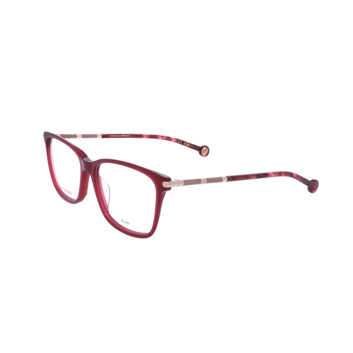 Carolina Herrera Women`s 55 mm Burgundy Gold Eyeglasses HER0199-G-6K3-55