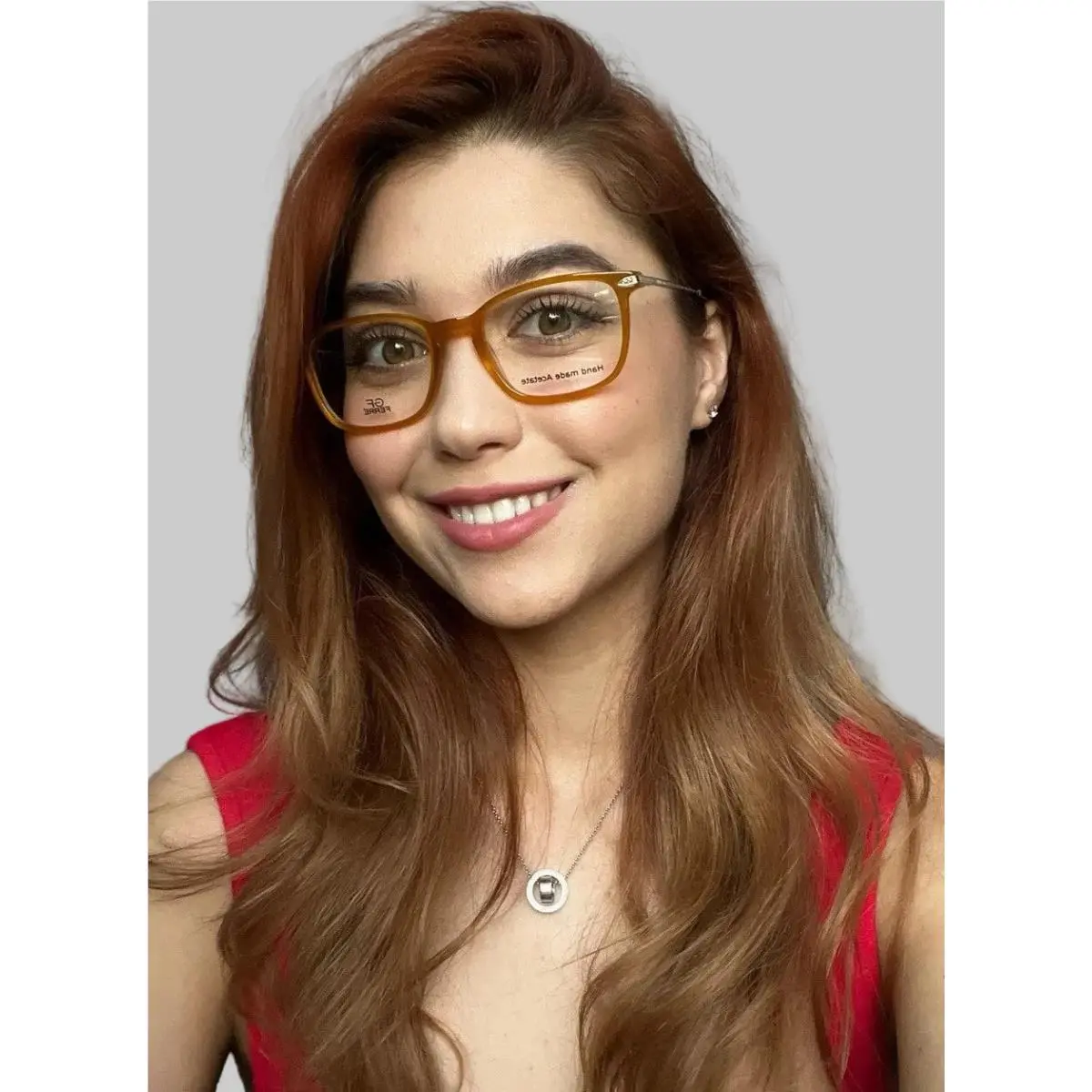 Gianfranco Ferre GFF54W46 004 Women`s Yellow 51mm Eyeglasses Frame 51-20-140