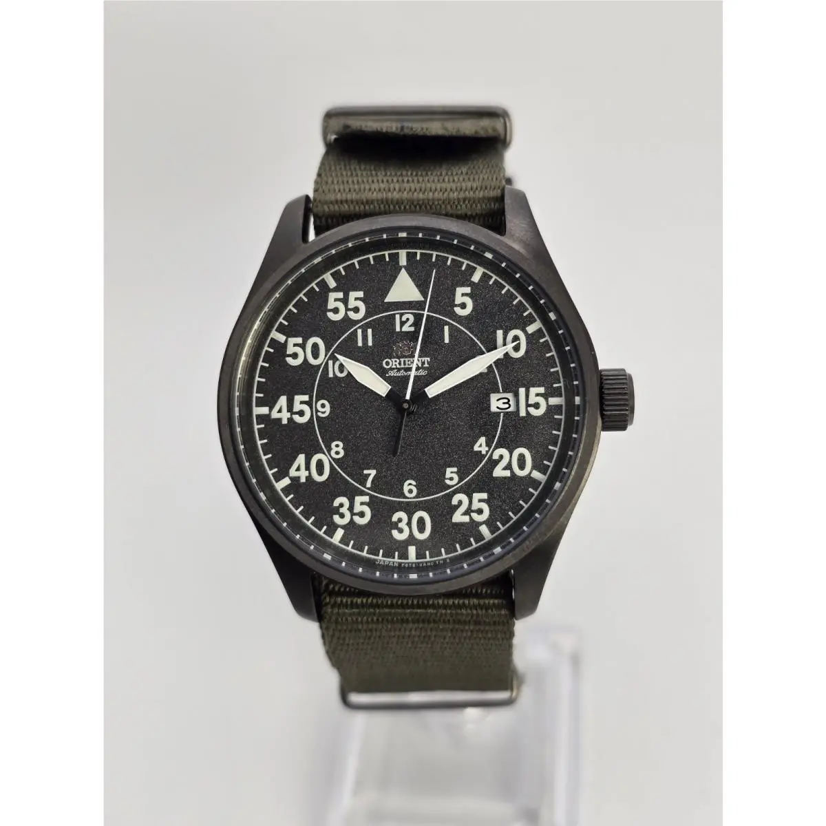 Pilot Mechanical Sport Black Dial Men`s Watch RN-AC0H02N by Orient