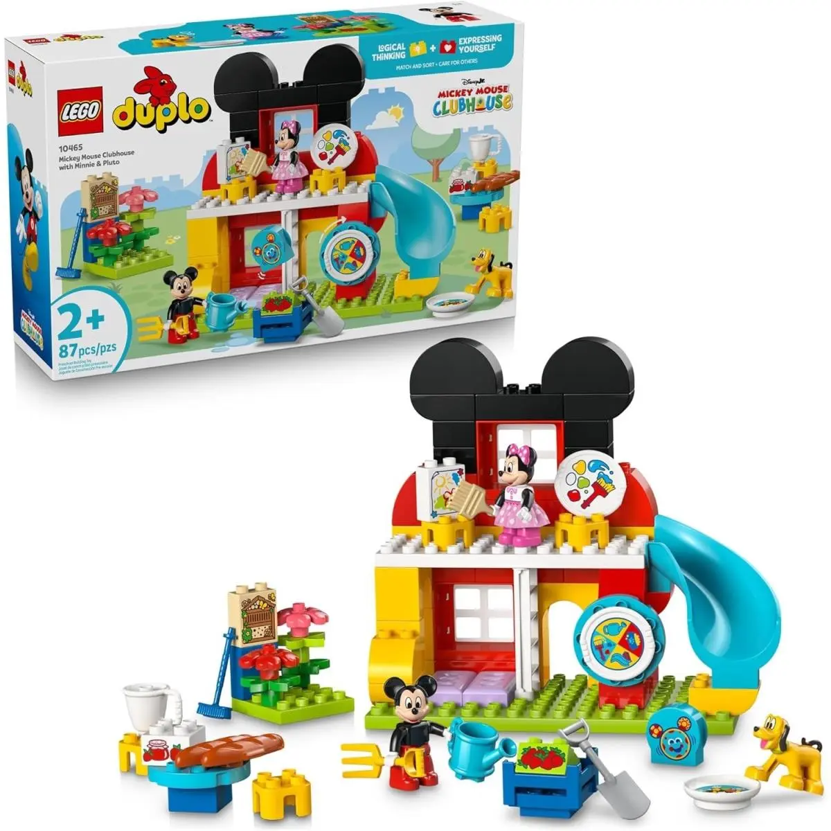 Lego Duplo Disney Mickey Mouse Clubhouse with Minnie Pluto Building Toy