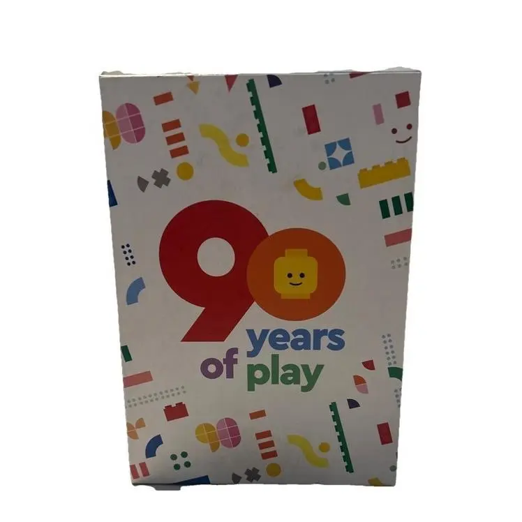 Lego 90 Years of Play Timeline Card Game Employee Gift 2022 inv.570
