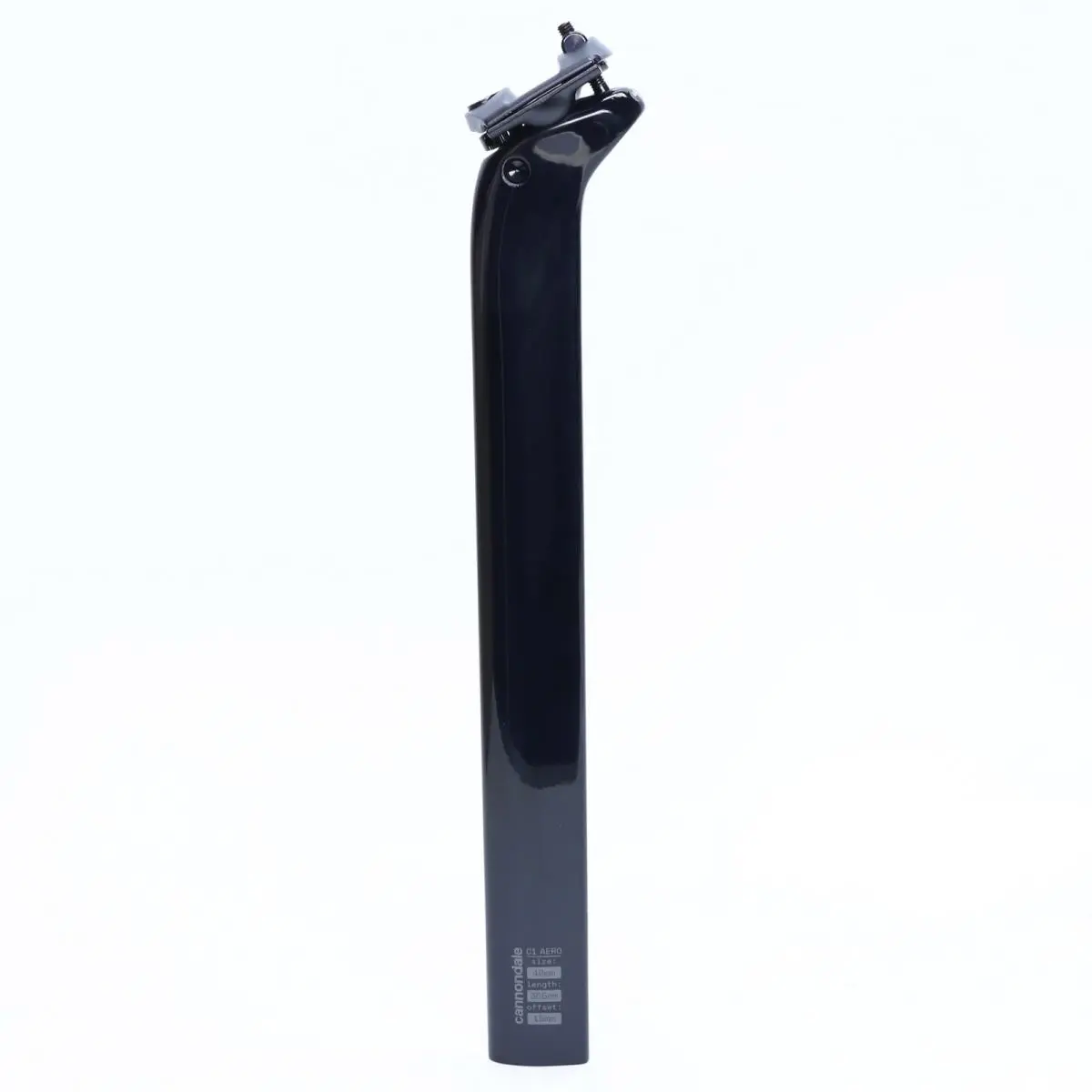 Cannondale Aero 40 V2 Seatpost Steel Hardware 370mm 15mm Offset K2601615