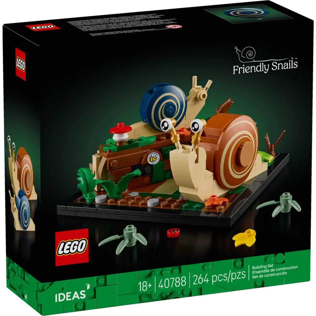 Lego Ideas Friendly Snails Gwp Set 40788