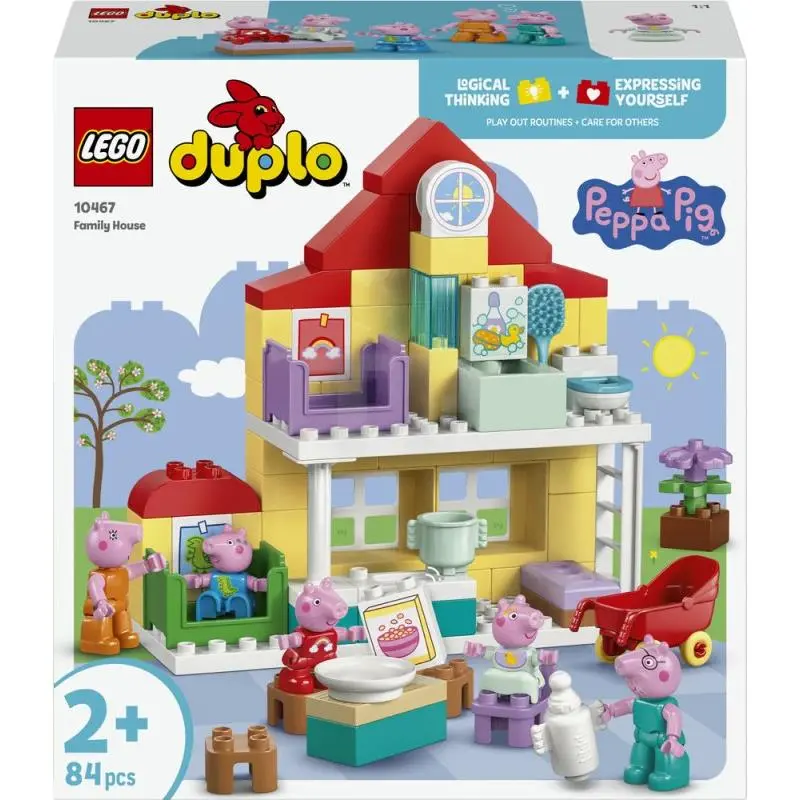 Lego Duplo Peppa Pig Family House 10467 Building Toy Set Gift