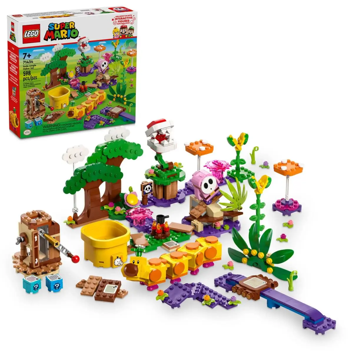 Lego Super Mario 71434 Soda Jungle Maker Set