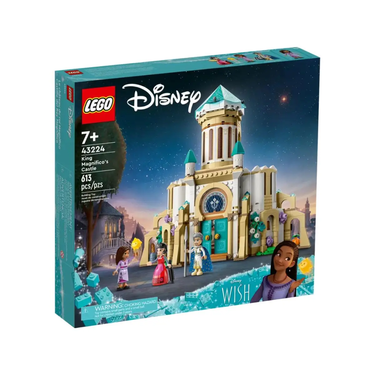 Lego Disney Wish King Magnifico`s Castle Set 43224