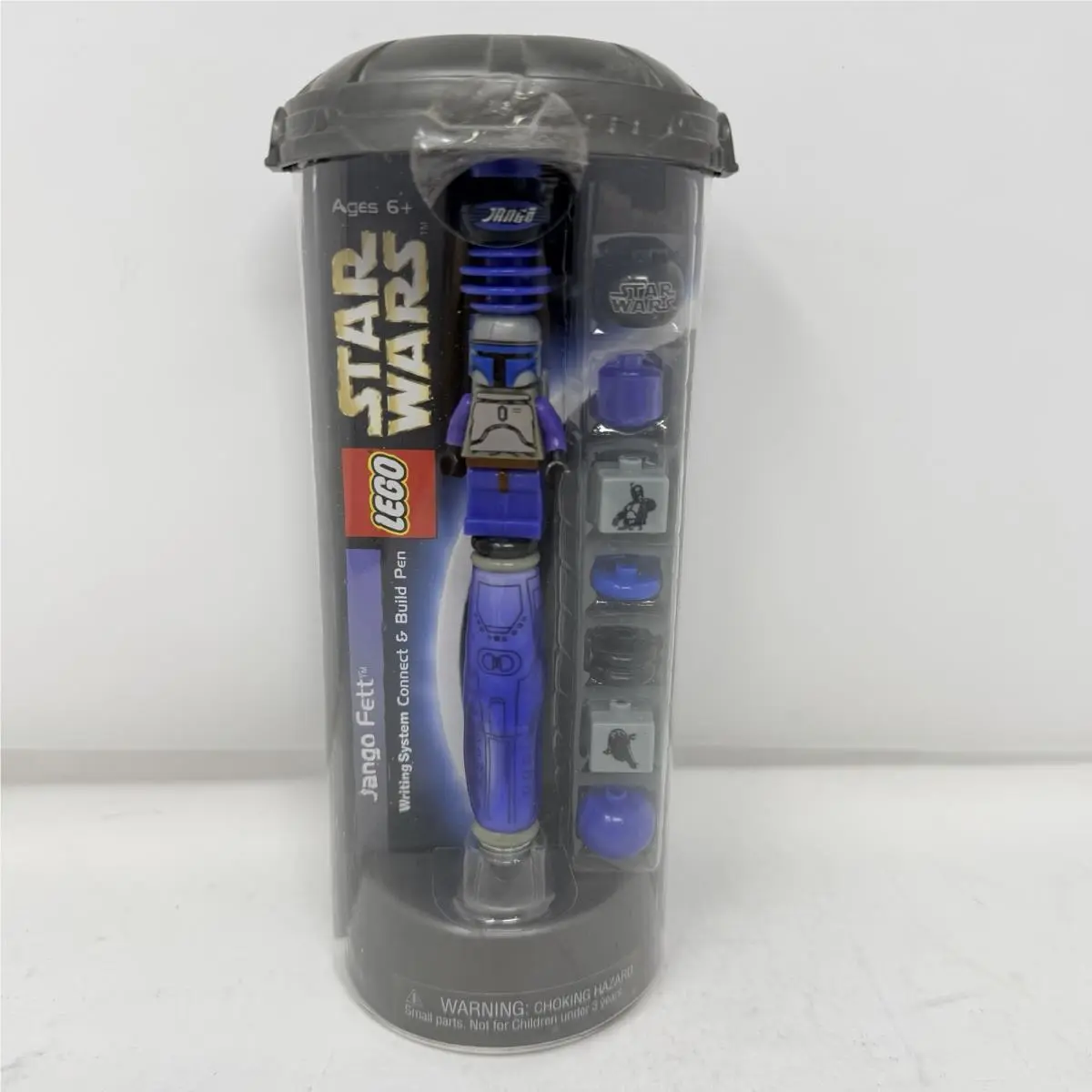 Lego Star Wars Jango Fett Pen 2002 Connect Build Writing System 1713
