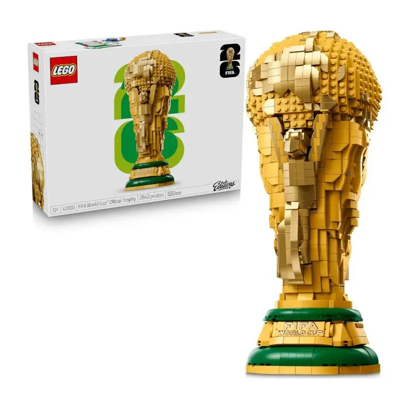 Lego Fifa World Cup Trophy Set 43020 Soccer Collectible Display Gift
