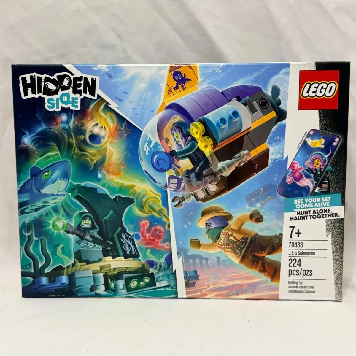 Lego Hidden Side: J.b.`s Submarine 70433 /