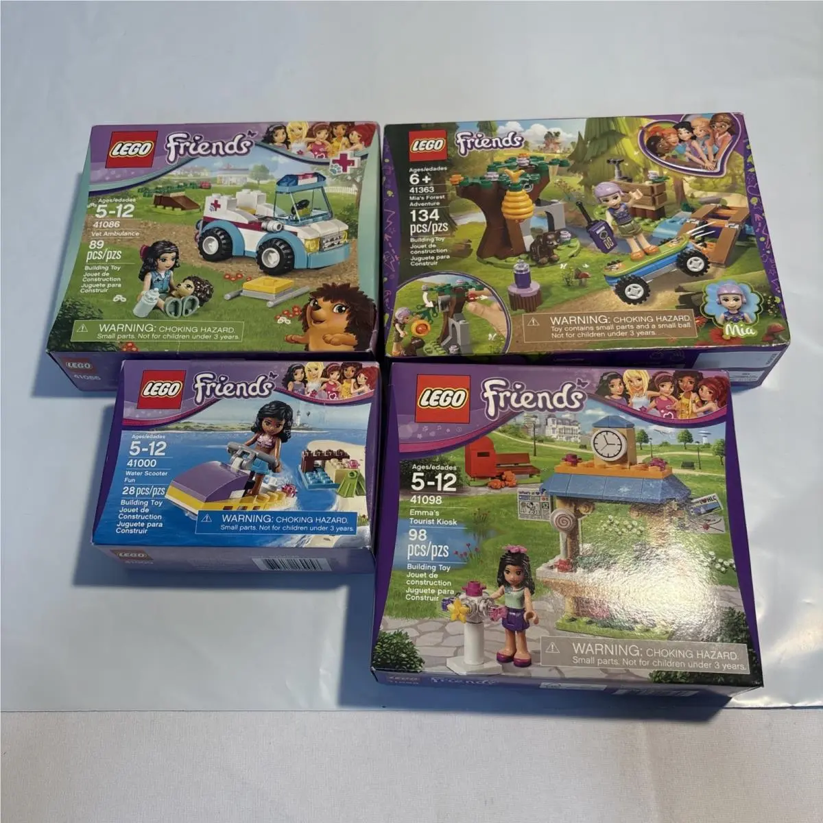 Lego Friends Collection - Lego 41086 41000 41363 and 41098