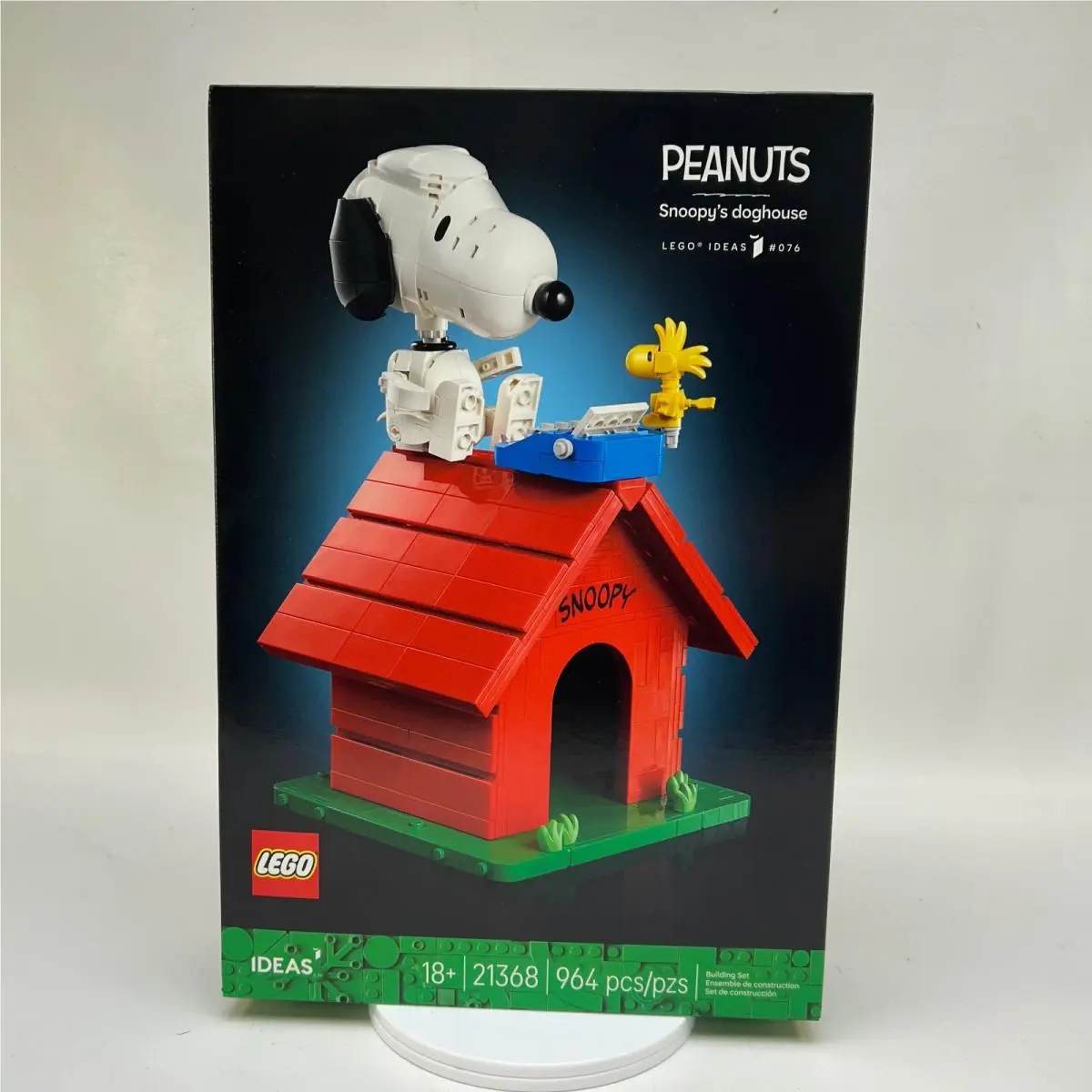 Lego Ideas Peanuts Snoopys Doghouse 21368 Collectible Building Toy Set