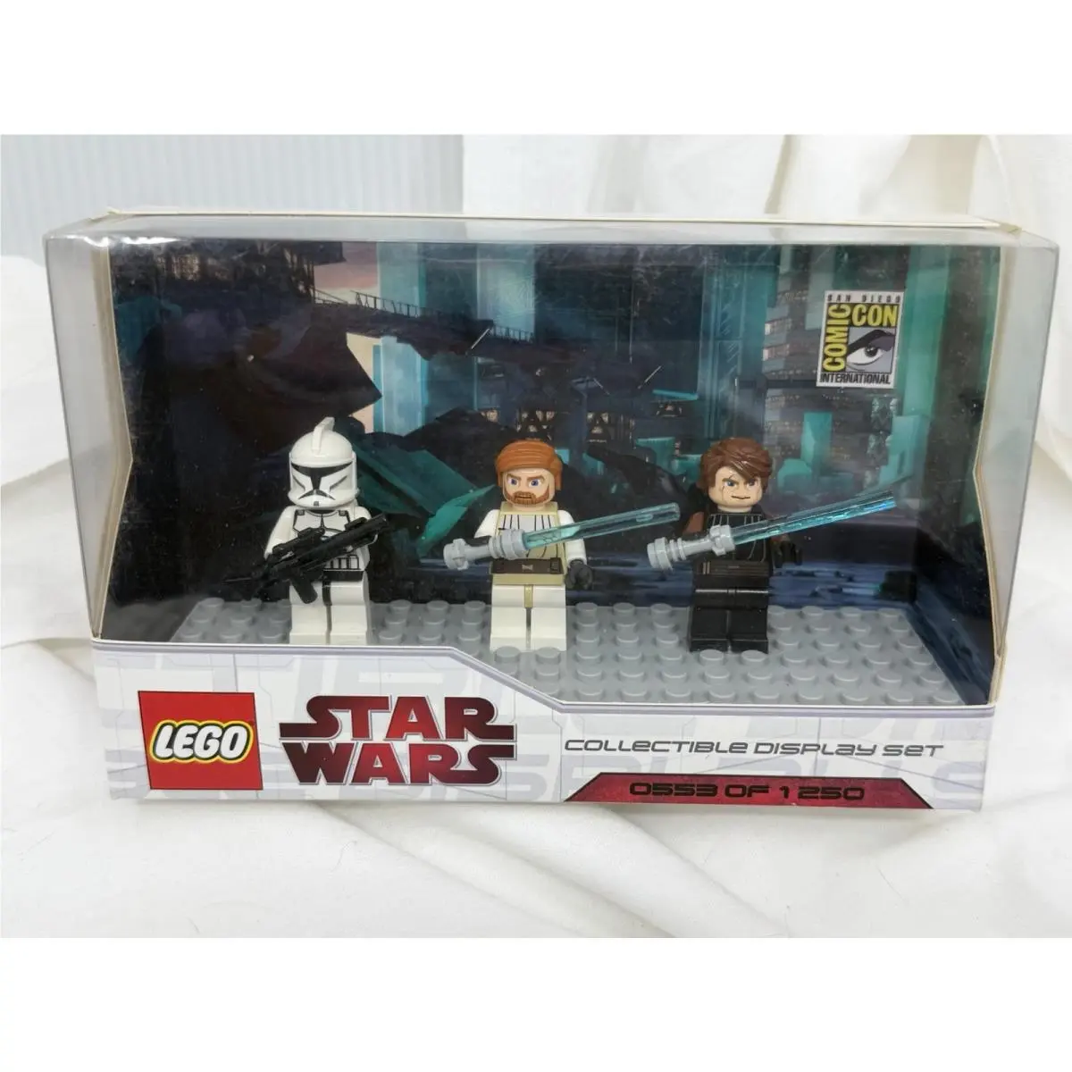 Lego Star Wars 2009 Collectible Display Set 6 Sdcc Rare Numbered Limited Edition