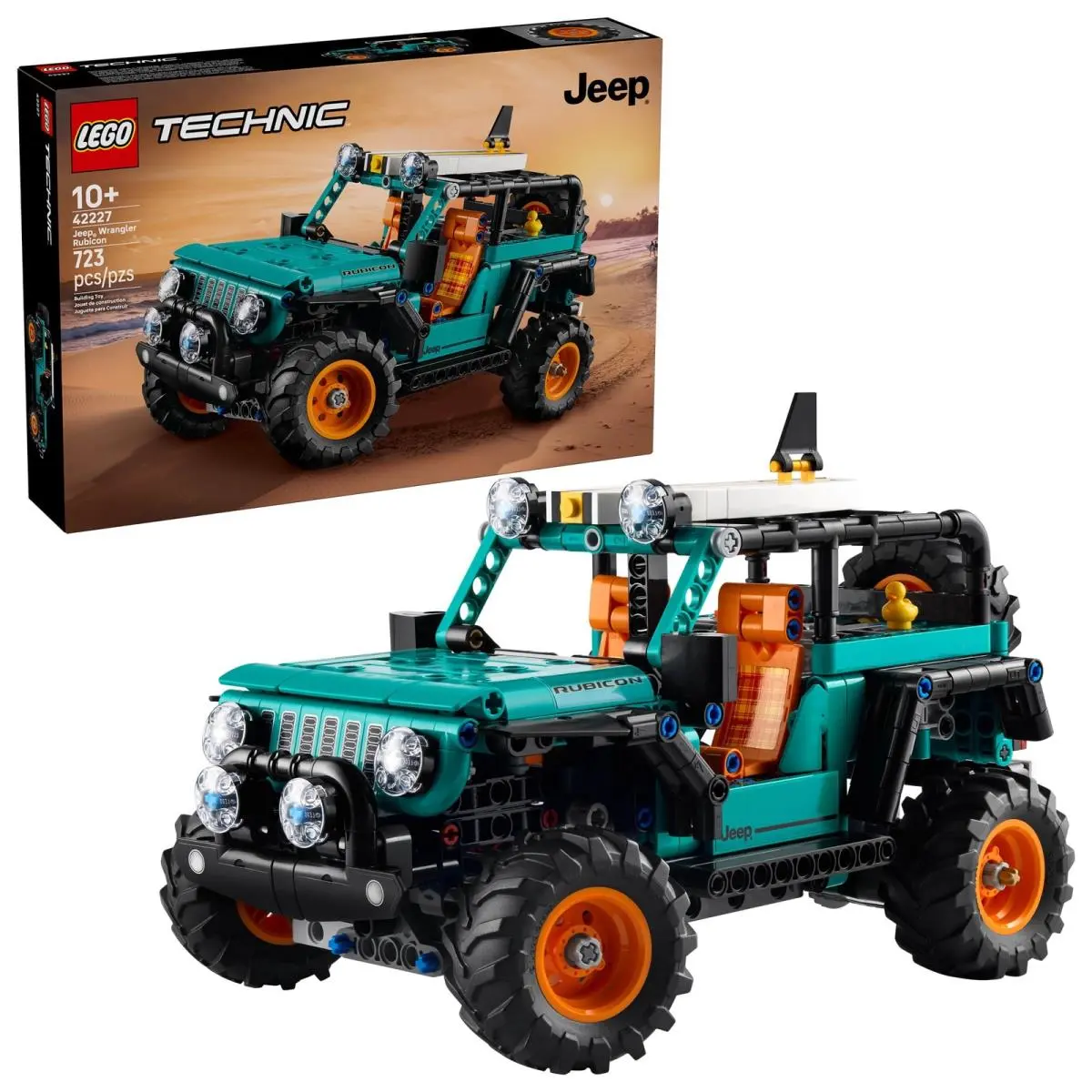 Lego Technic Jeep Wrangler Rubicon Suv Set