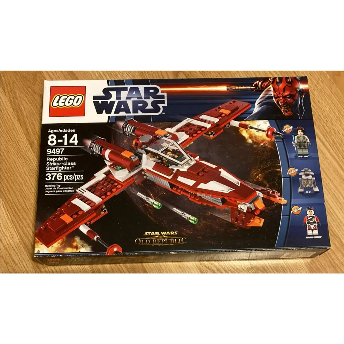 2012 Lego Star Wars Republic Striker-class Starfighter 9497