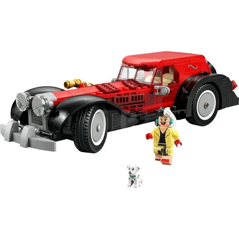 Lego Disney Cruella De Vil’s Car 43277 Building Toy Set 101 Dalmations Model