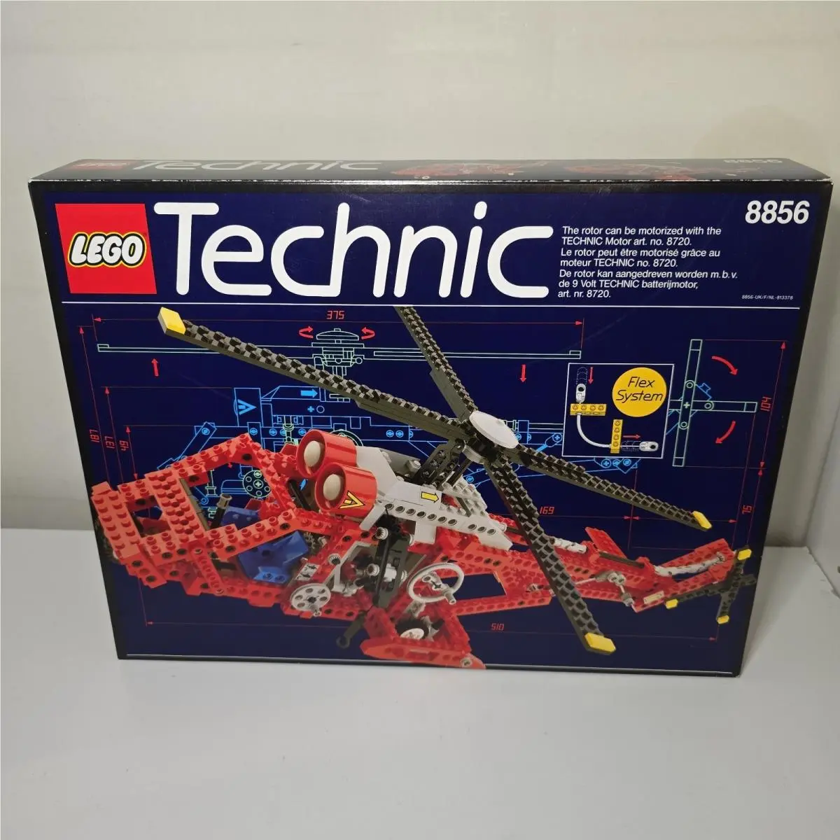 Lego Technic 8856 Whirlwind Rescue Helicopter 1991